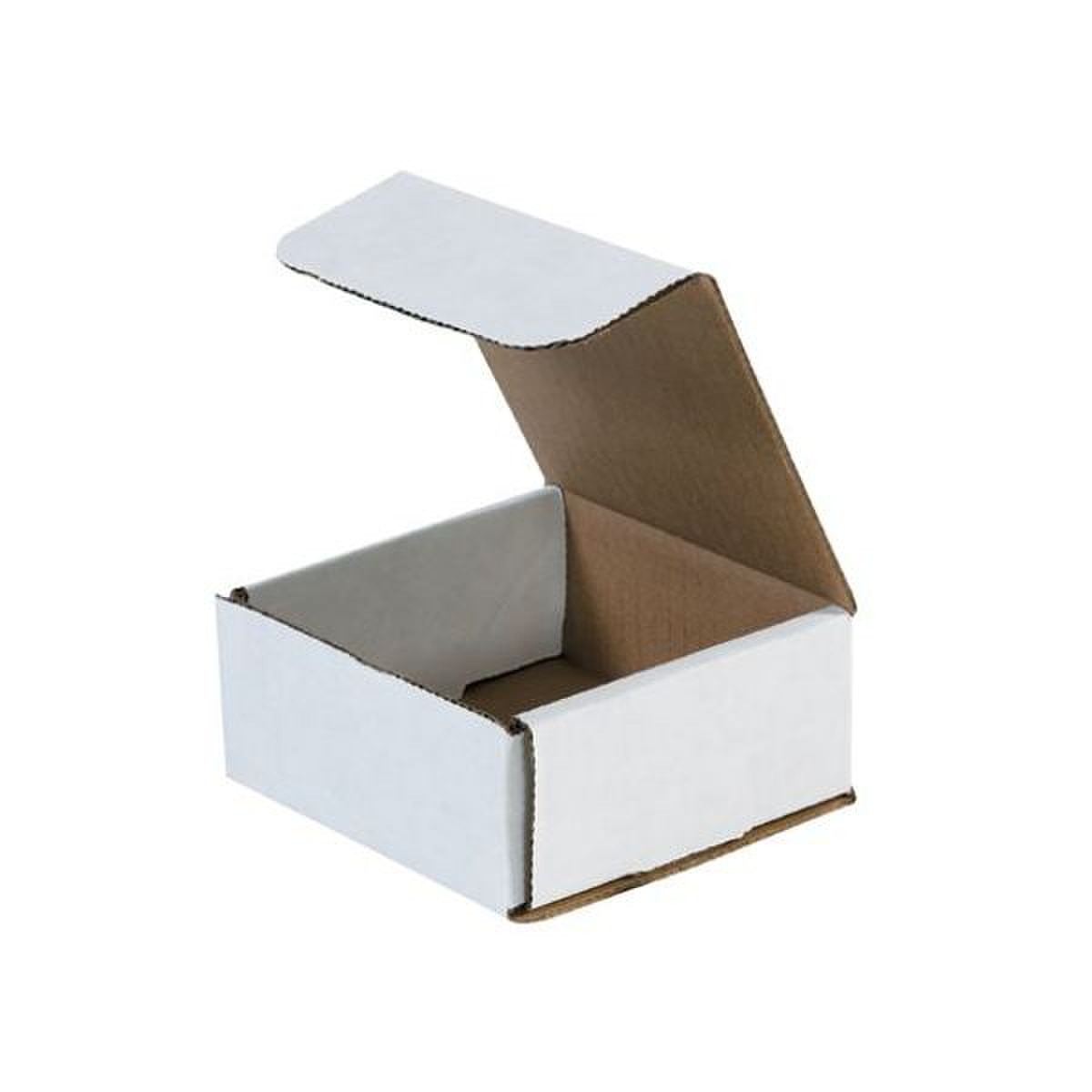 White Corrugated Mailers, 4-3/8" x