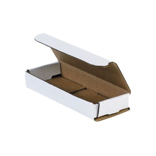 White Corrugated Mailers, 6-1/2" x