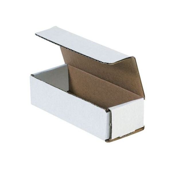 White Corrugated Mailers, 6-1/2" x