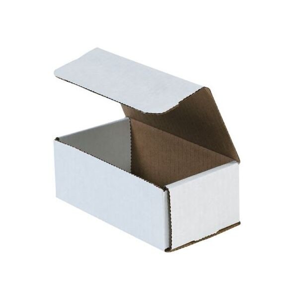 White Corrugated Mailers, 6-1/2" x