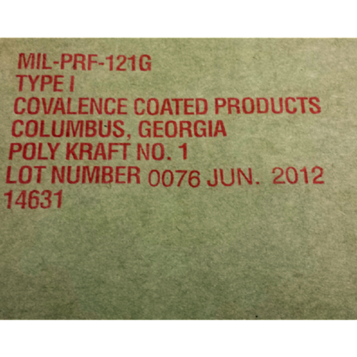 MIL-PRF-121G Ty I GR A CL I 36x200