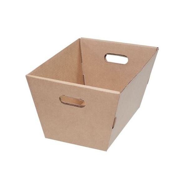 Corrugated Nestable Tote, 19-1/2" x