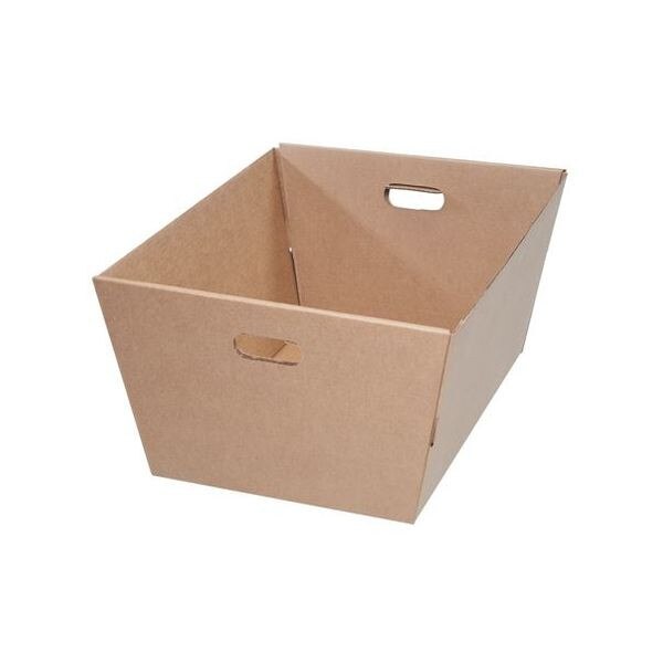 Corrugated Nestable Tote, 25" x 19"