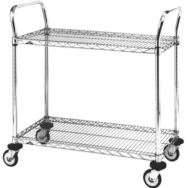 Metro MW611 2-Shelf Chrome Wire Uti