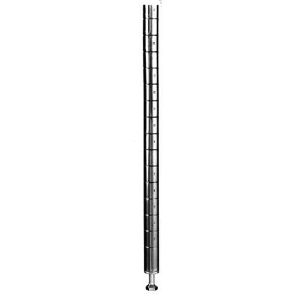 7" Eagle Chrome Wire Shelving Post