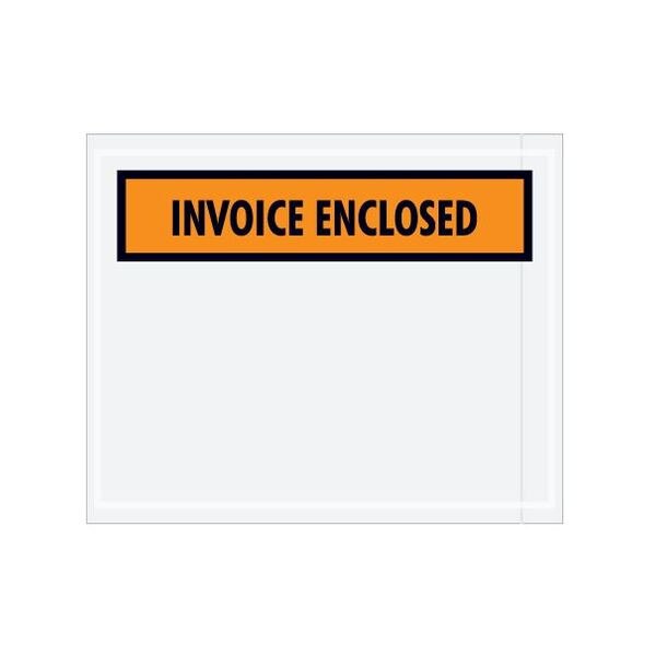 "Invoice Enclosed" Envelopes, 4-1/2