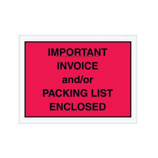 "Packing List/Invoice Enclosed" Env