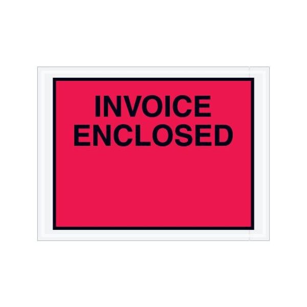 "Invoice Enclosed" Envelopes, 4-1/2