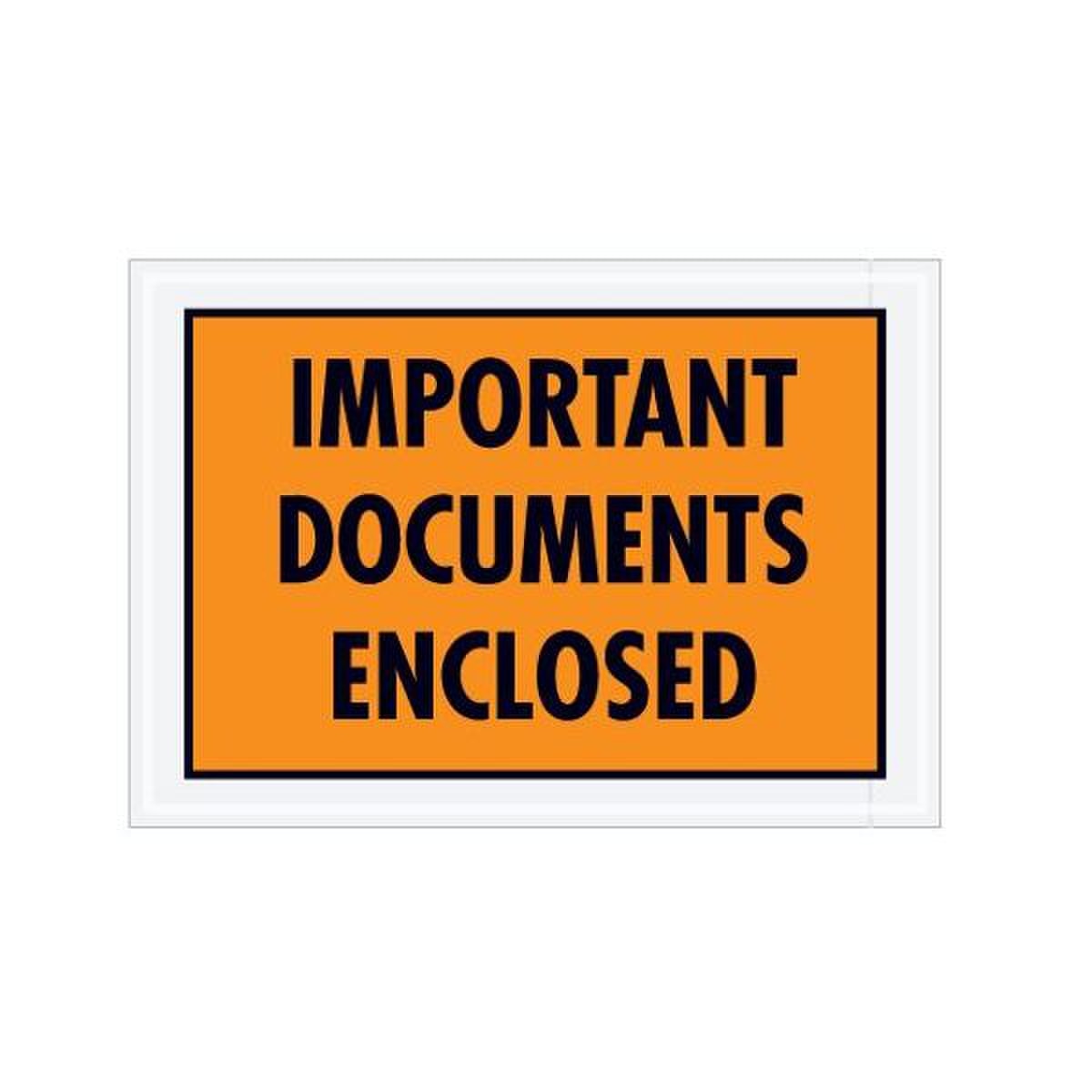 "Important Documents Enclosed" Enve