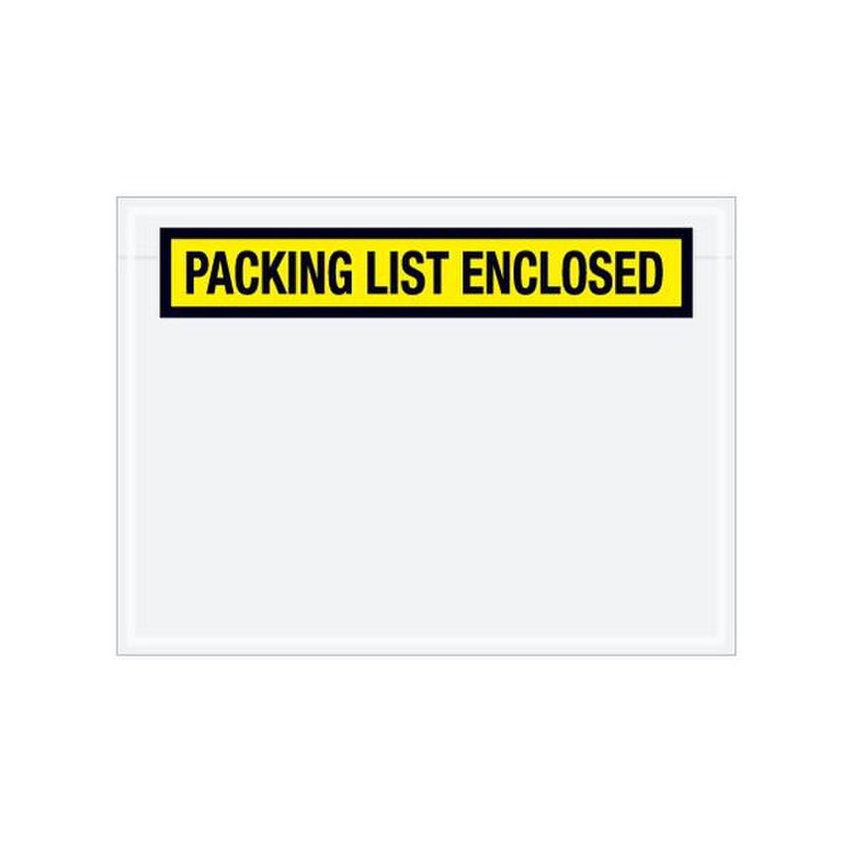 "Packing List Enclosed" Envelopes,