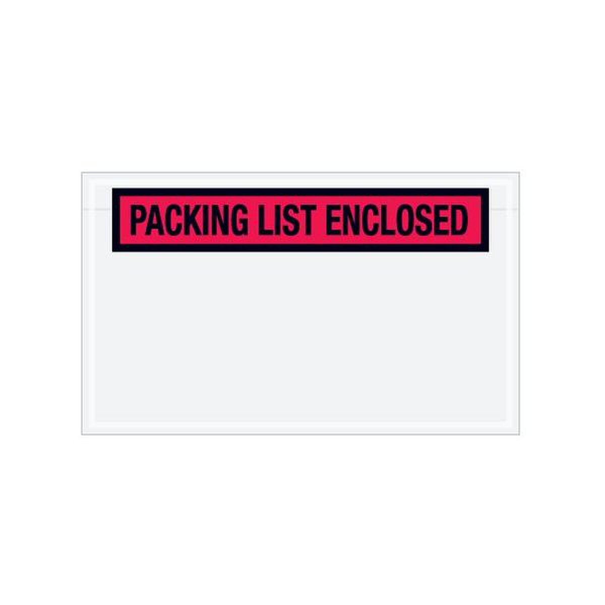 "Packing List Enclosed" Envelopes,