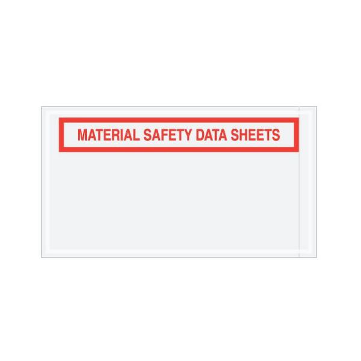"Material Safety Data Sheets" Envel