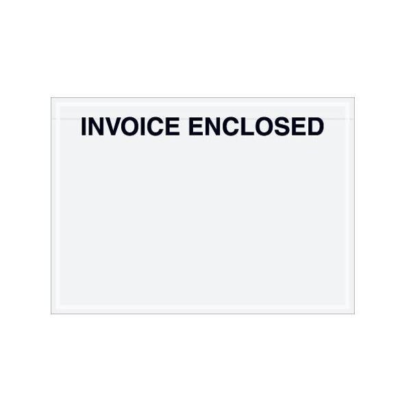 "Invoice Enclosed" Envelopes, 7" x