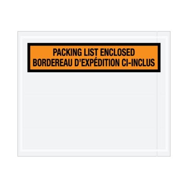 Bilingual "Packing List Enclosed" E