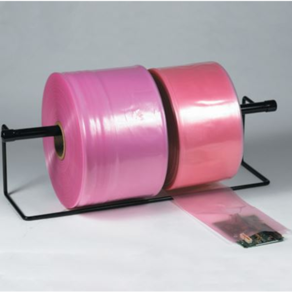 PTAS0504 Pink Anti-Static Poly Tubi