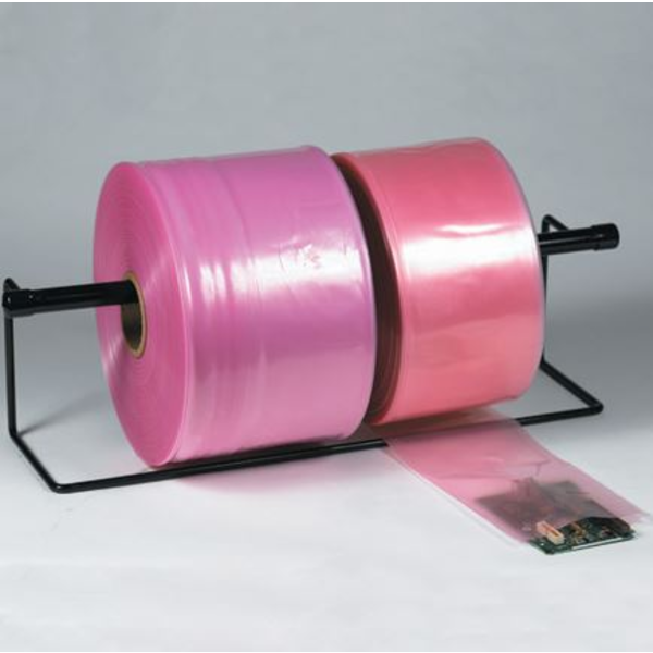 PTAS0602 Pink Anti-Static Poly Tubi