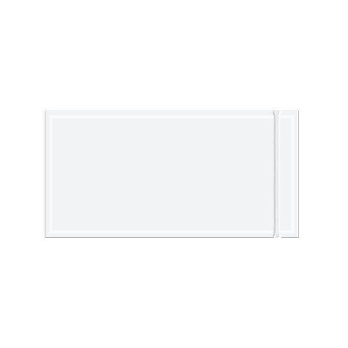 Resealable Clear Face Packing List