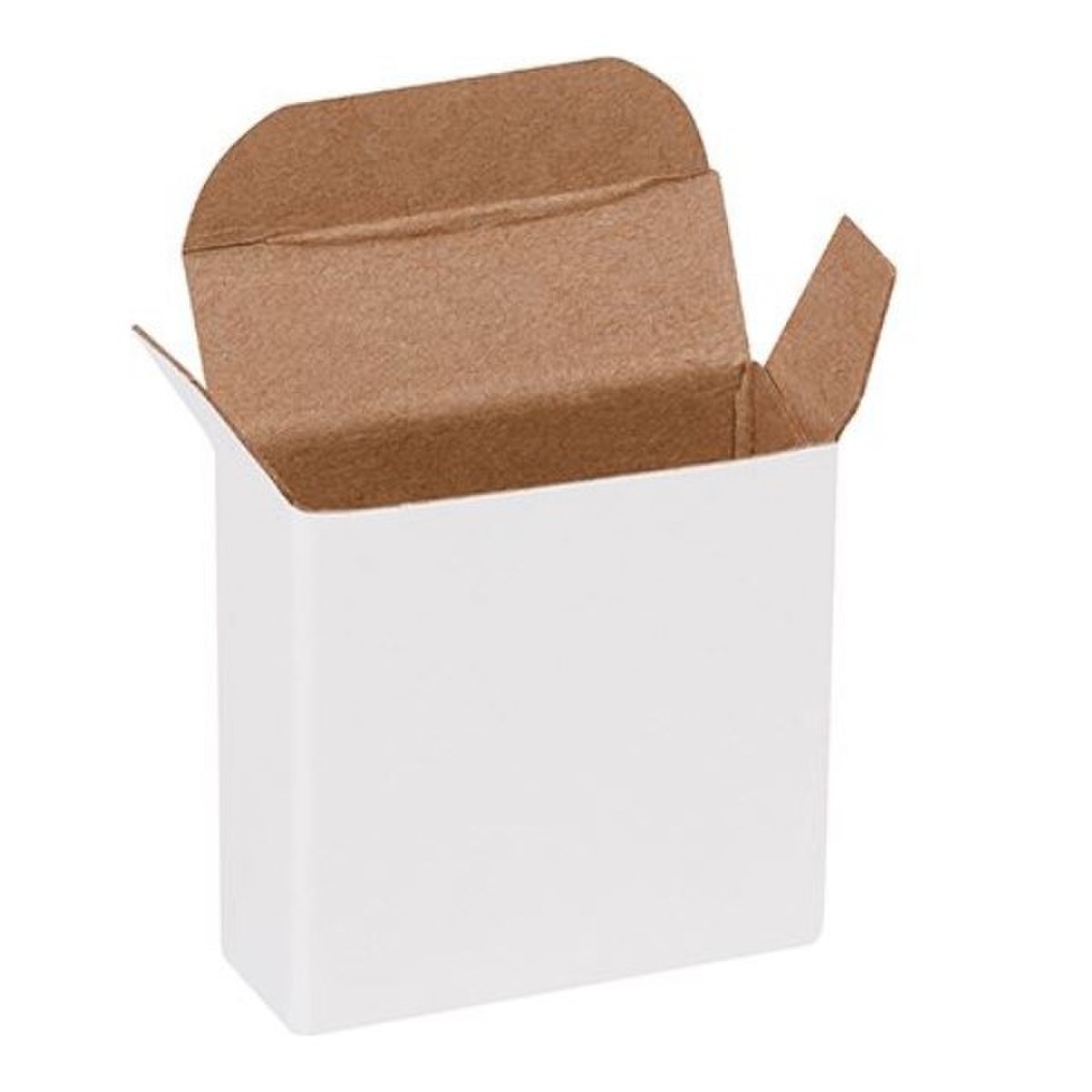 White Reverse Tuck Folding Chipboar