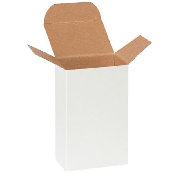 White Reverse Tuck Folding Chipboar