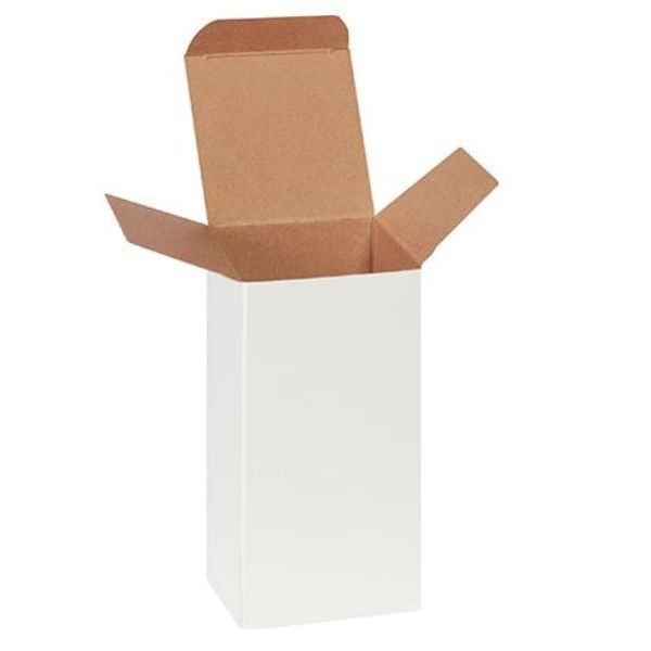 White Reverse Tuck Folding Chipboar