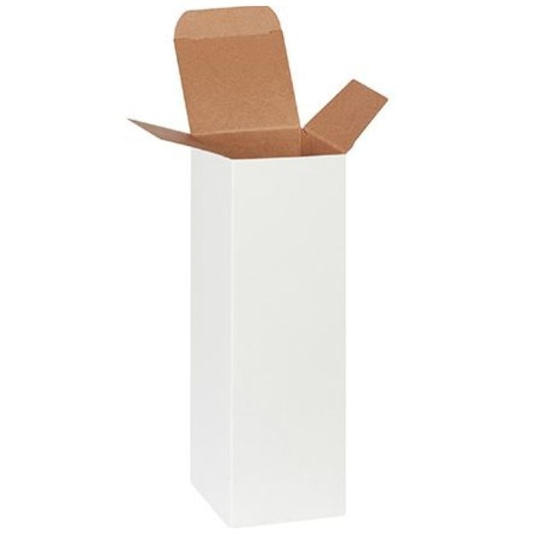 White Reverse Tuck Folding Chipboar