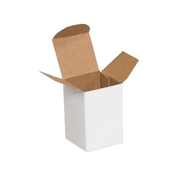 White Reverse Tuck Folding Chipboar