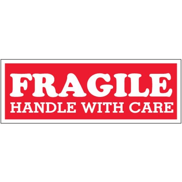 Fragile - Handle With Care Label, 1
