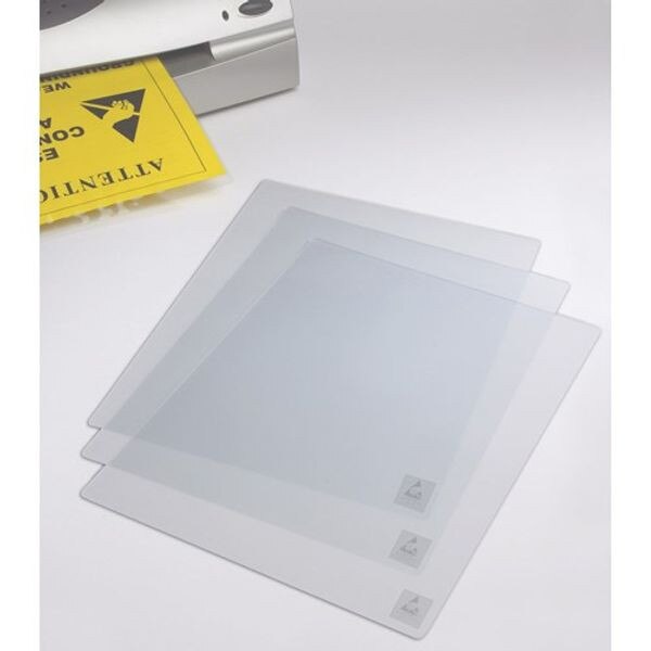 ESD Laminating Sheets, 12-1/4" x 17