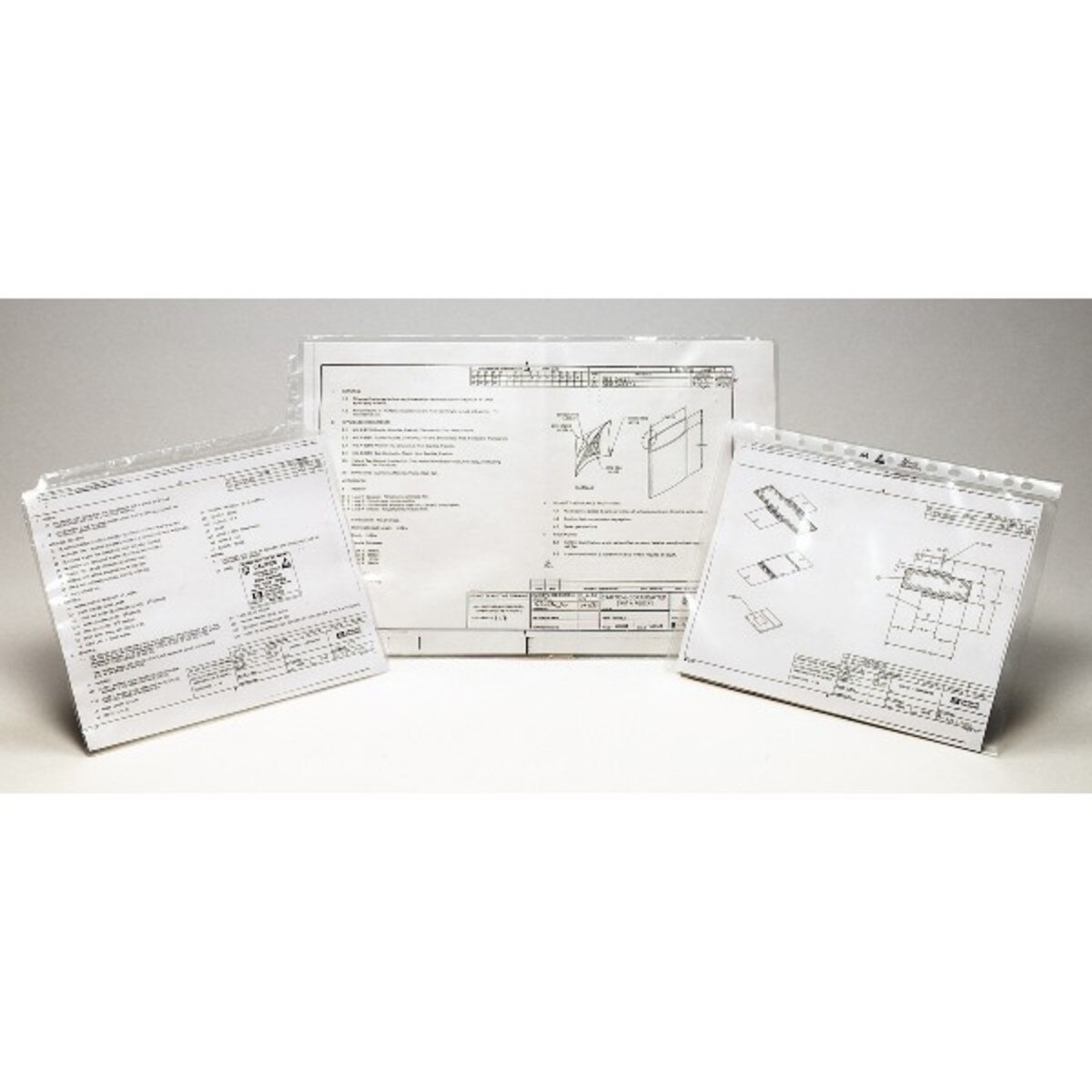 ESD Sheet Protectors, 17" x 11", 10