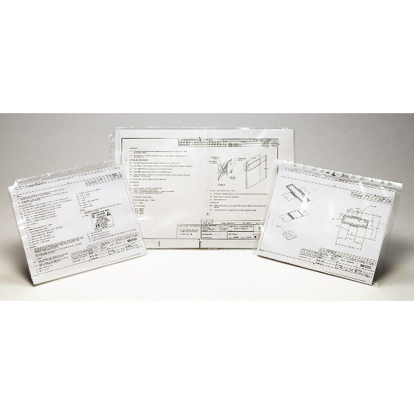 ESD Sheet Protectors, 8-1/2" x 11",