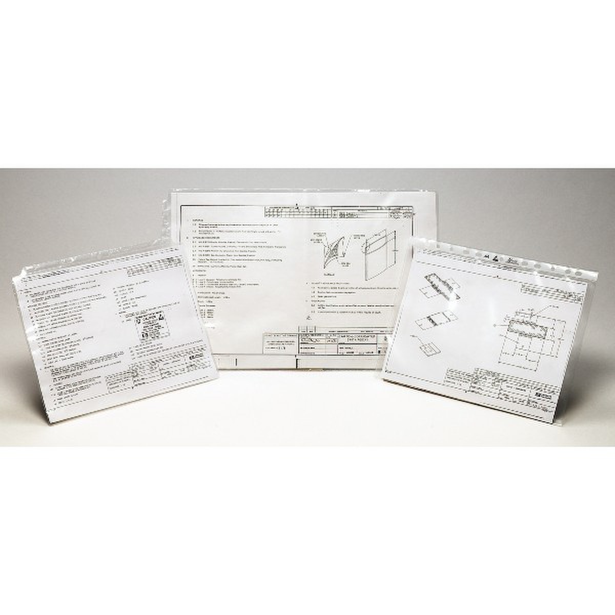 ESD Sheet Protectors, 8-1/2" x 11",