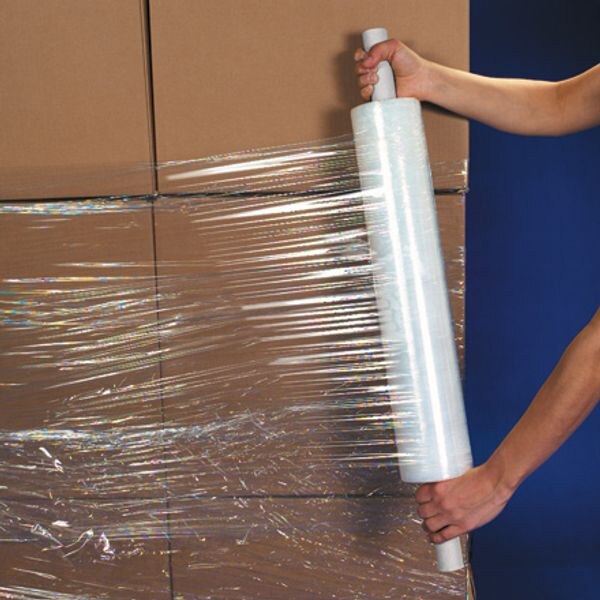 30" x 80 Gauge x 1000' Extended Core Cast Stretch Film Correct Products