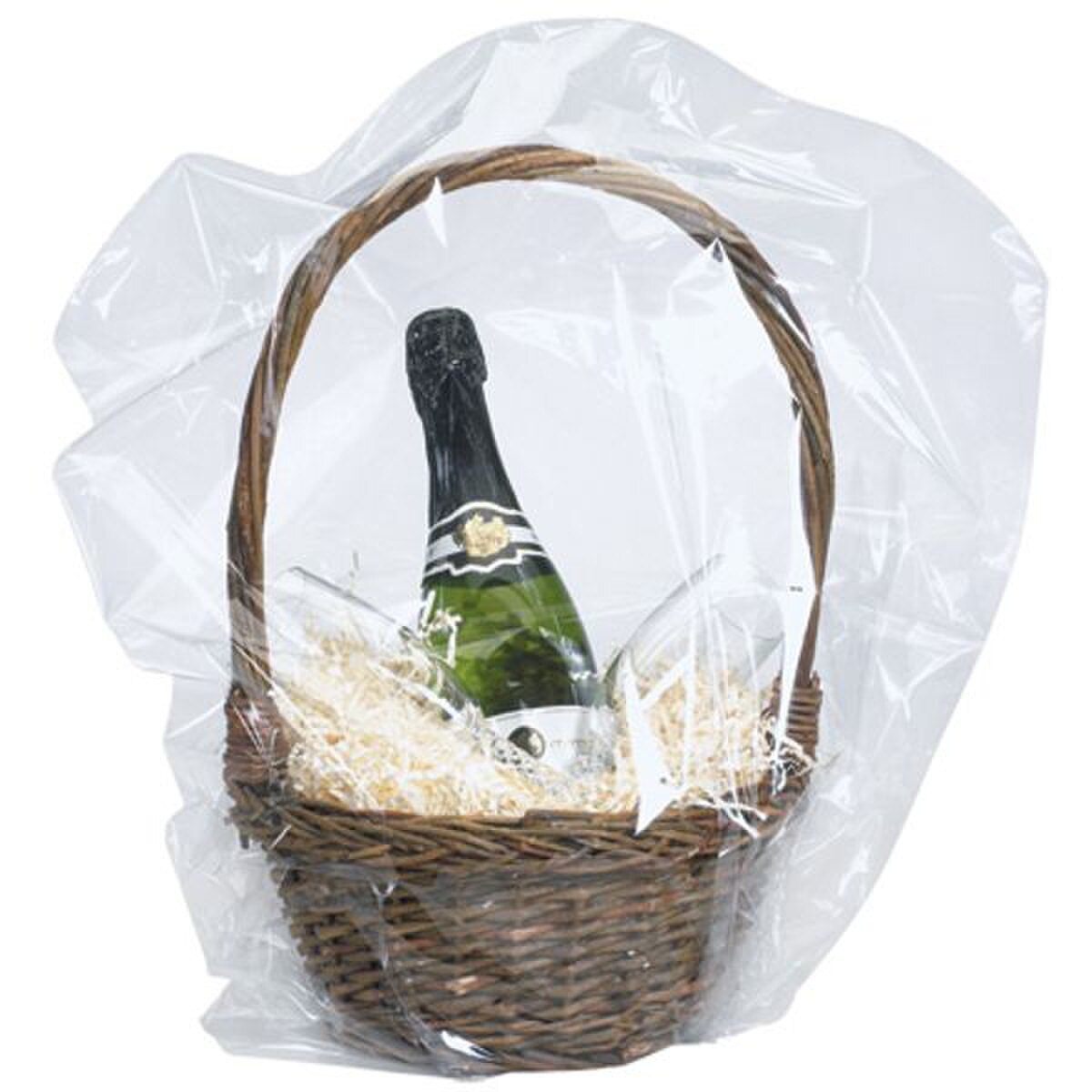 Domed PVC Shrink Bags, 22" x 22", 1
