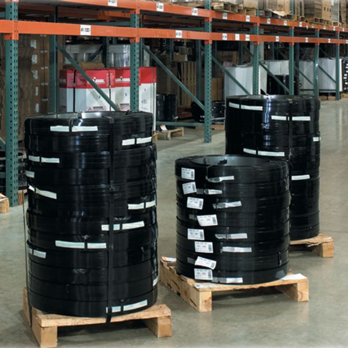 Regular-Duty Steel Strapping, 5/8"
