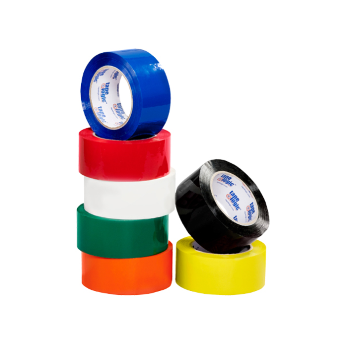 Colored Carton Sealing Tape, 2" x 5