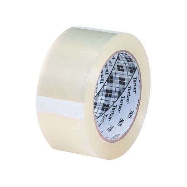 3M 305 Tartan™ Box Sealing Tape, 2"