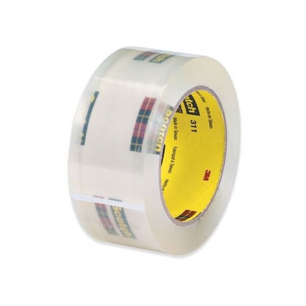 3M 311 Scotch® Box Sealing Tape, 2"