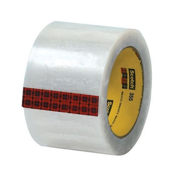 3M 355 Scotch® Box Sealing Tape, Cl