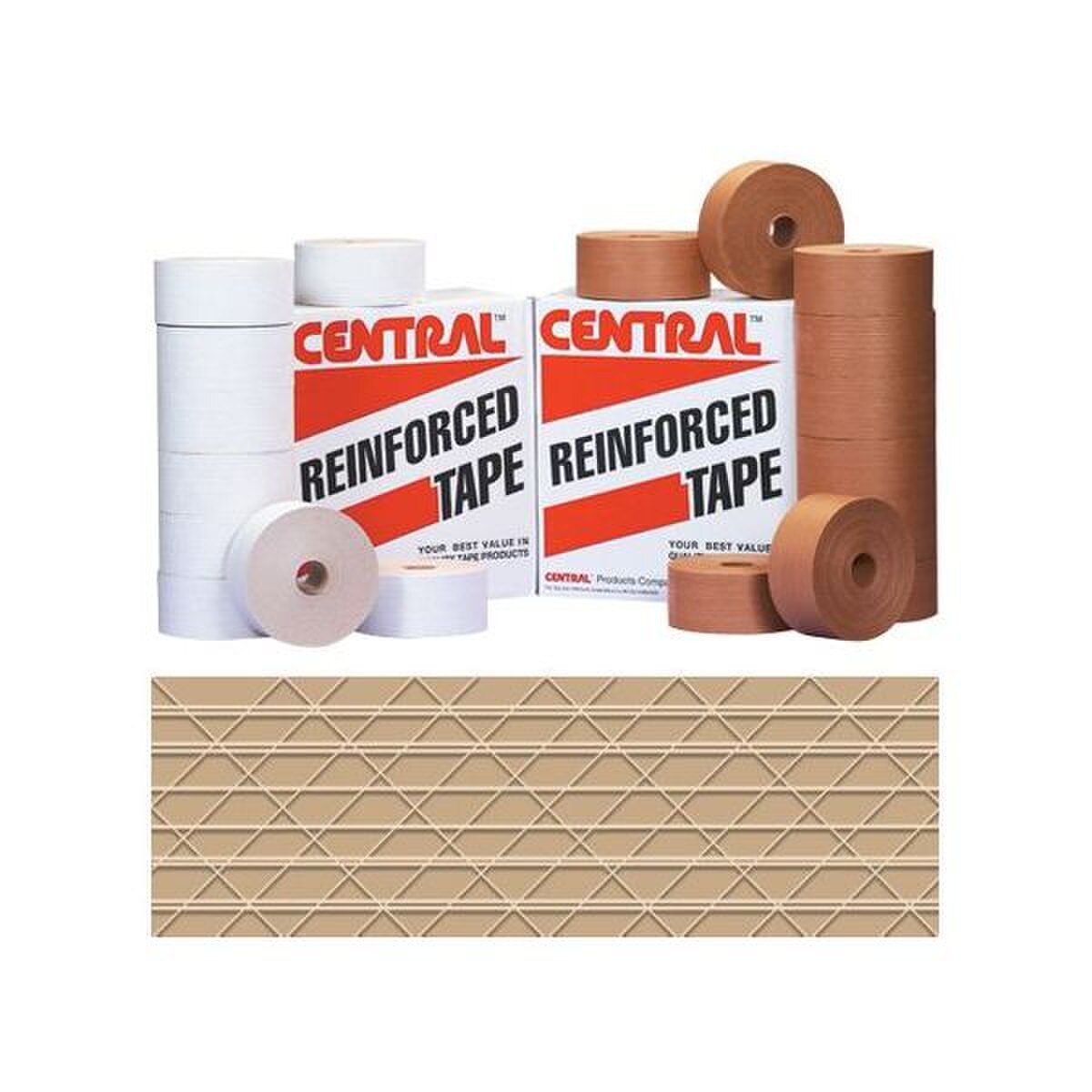 Central™ 270 Reinforced Tape, 3" x