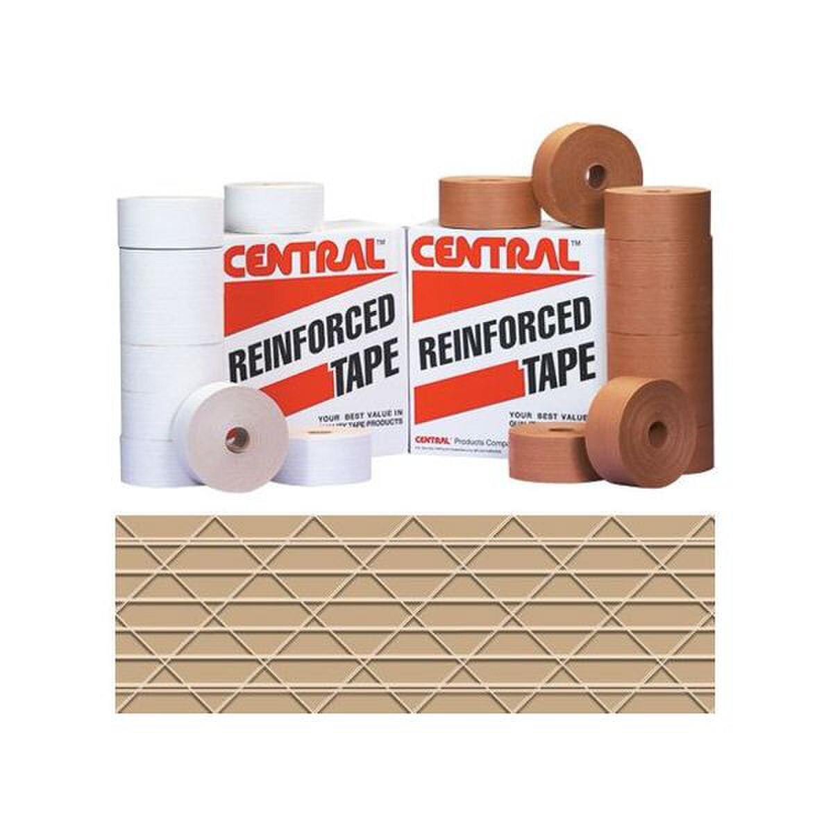 Central™ 260 Reinforced Tape, 3" x