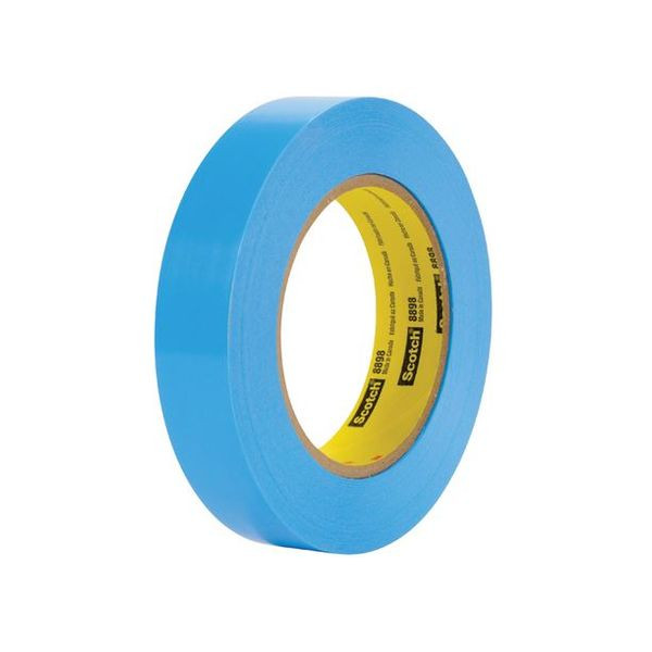 3M 8898 Blue Poly Strapping Tape, 1
