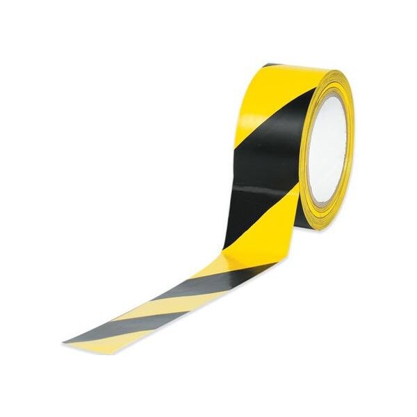 Industrial Striped Vinyl Safety Flo