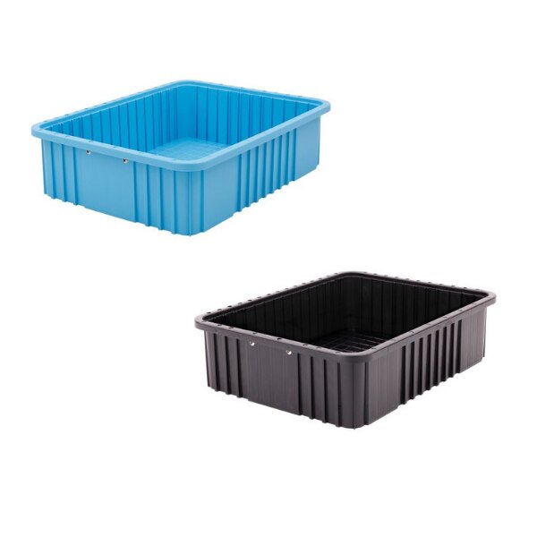 Greenmade 675366 FlipTop Large Capacity Clear Plastic Storage Tote, 2 Pack,  1 Piece - Fred Meyer