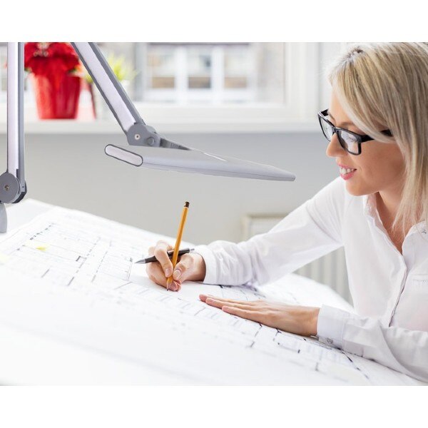 Daylight U35600 Luminos Adjustable LED Task Lamp Correct Products