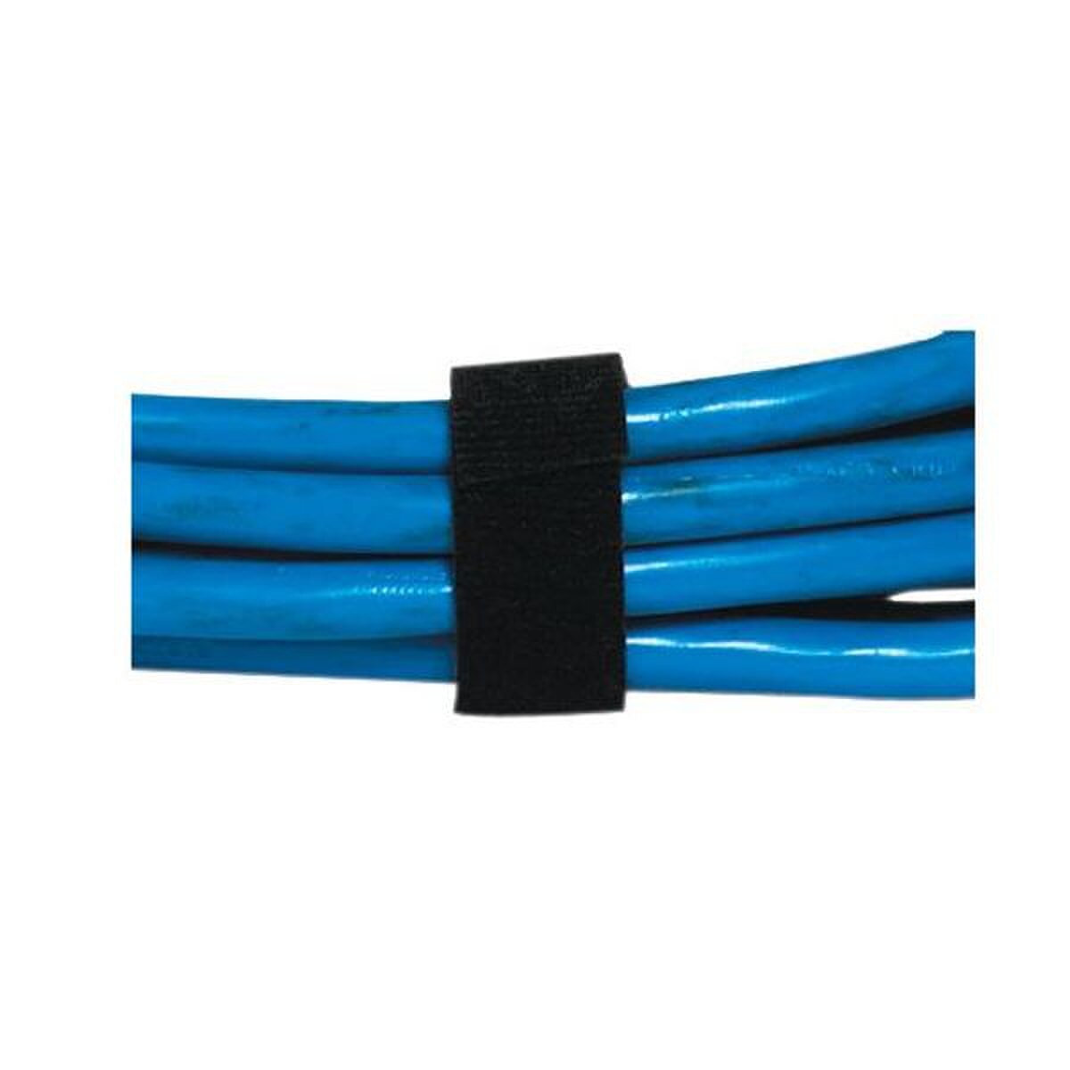 Black Velcro® Self-Grip Straps, 1/2