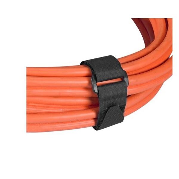 Black Velcro® Cinch Straps, 1" X 18