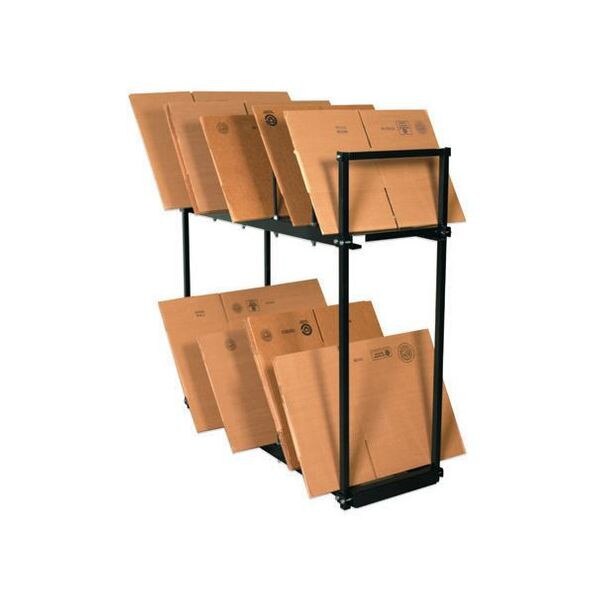 Two Tier Carton Stands, 54" x 18" x