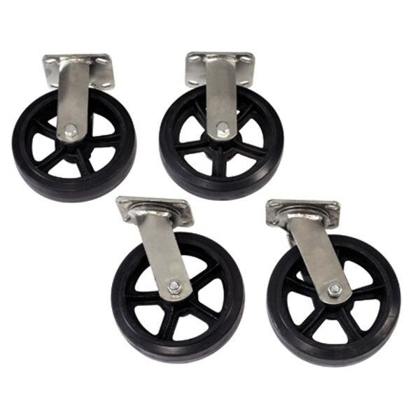Caster Set for Metal Platform Carts